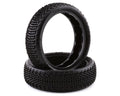 JConcepts Fuzz Bite LP Carpet 2.2" 2WD Front Buggy Tires (2) (Pink)