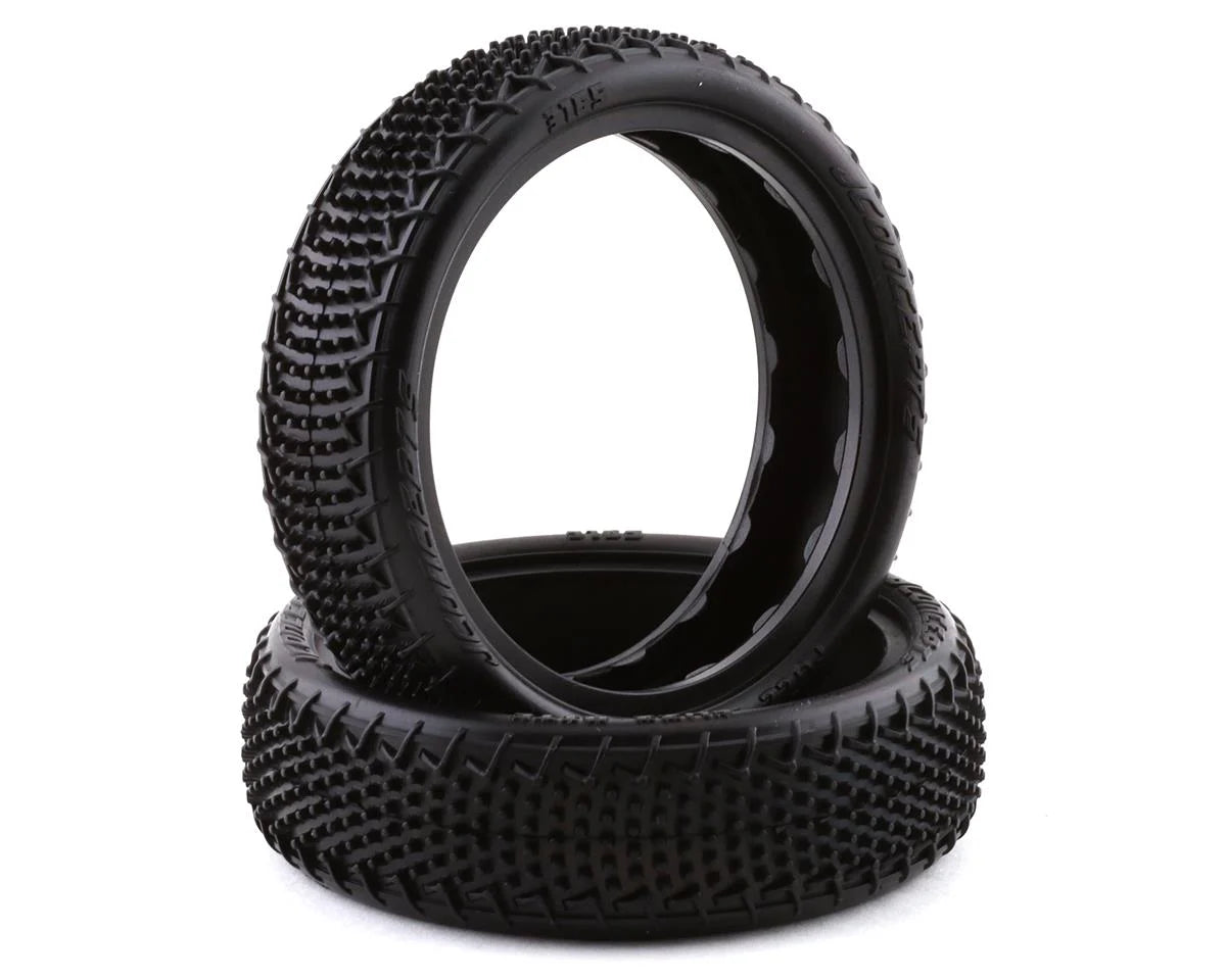 JConcepts Fuzz Bite LP Carpet 2.2" 2WD Front Buggy Tires (2) (Pink)