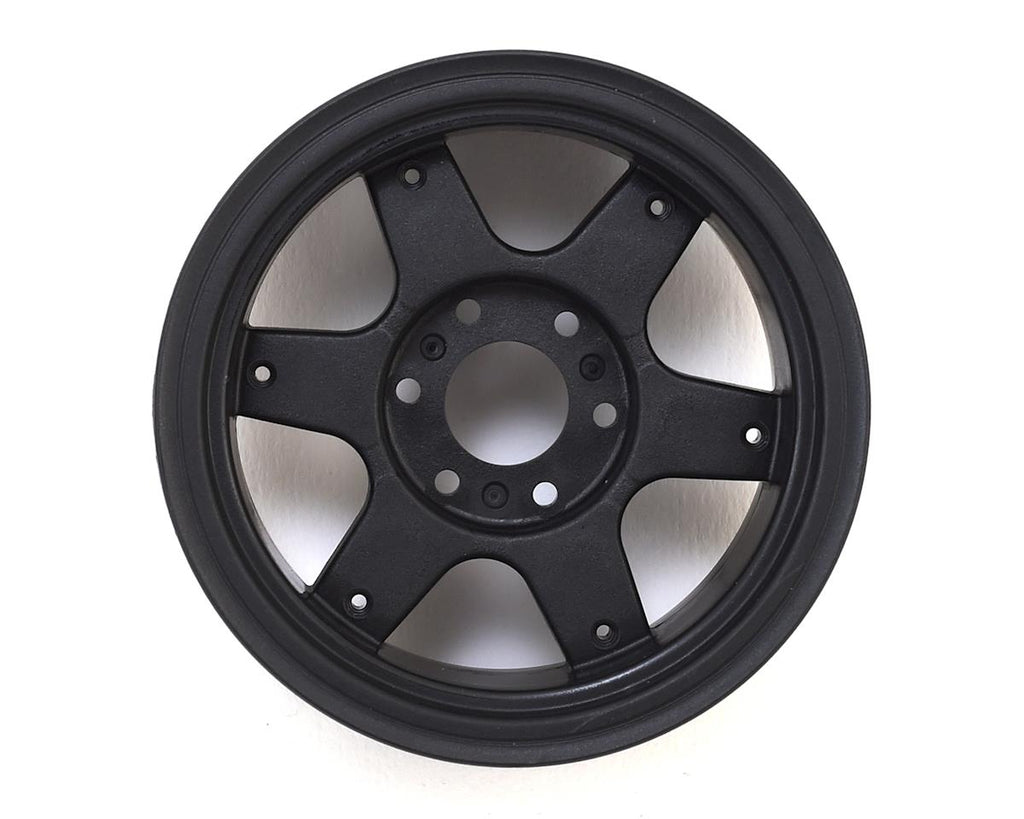 JConcepts 12mm Hex Dragon 2.6" Mega Truck Wheel w/Offset Adapters (Black) (2)