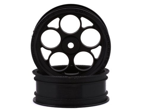 JConcepts Coil Street Eliminator 2.2" Front Drag Racing Wheels (Black) (2) w/12mm Hex