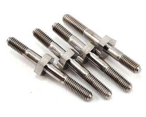 Lunsford "Quick Tune" Associated B6/B5 Big Bore Titanium Shock Mounts (4)