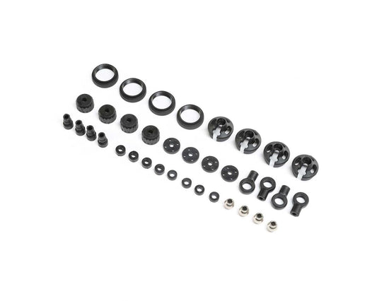 Losi Shock Plastics & Balls (4): LMT