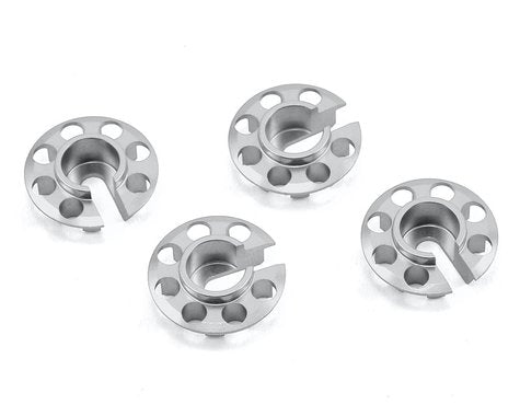 MST Aluminum Damper Spring Retainer (Silver) (4) (Lower Type)