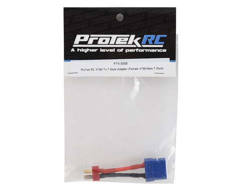 ProTek RC XT90 to T-Style Adapter (Female XT90/Male T-Style)