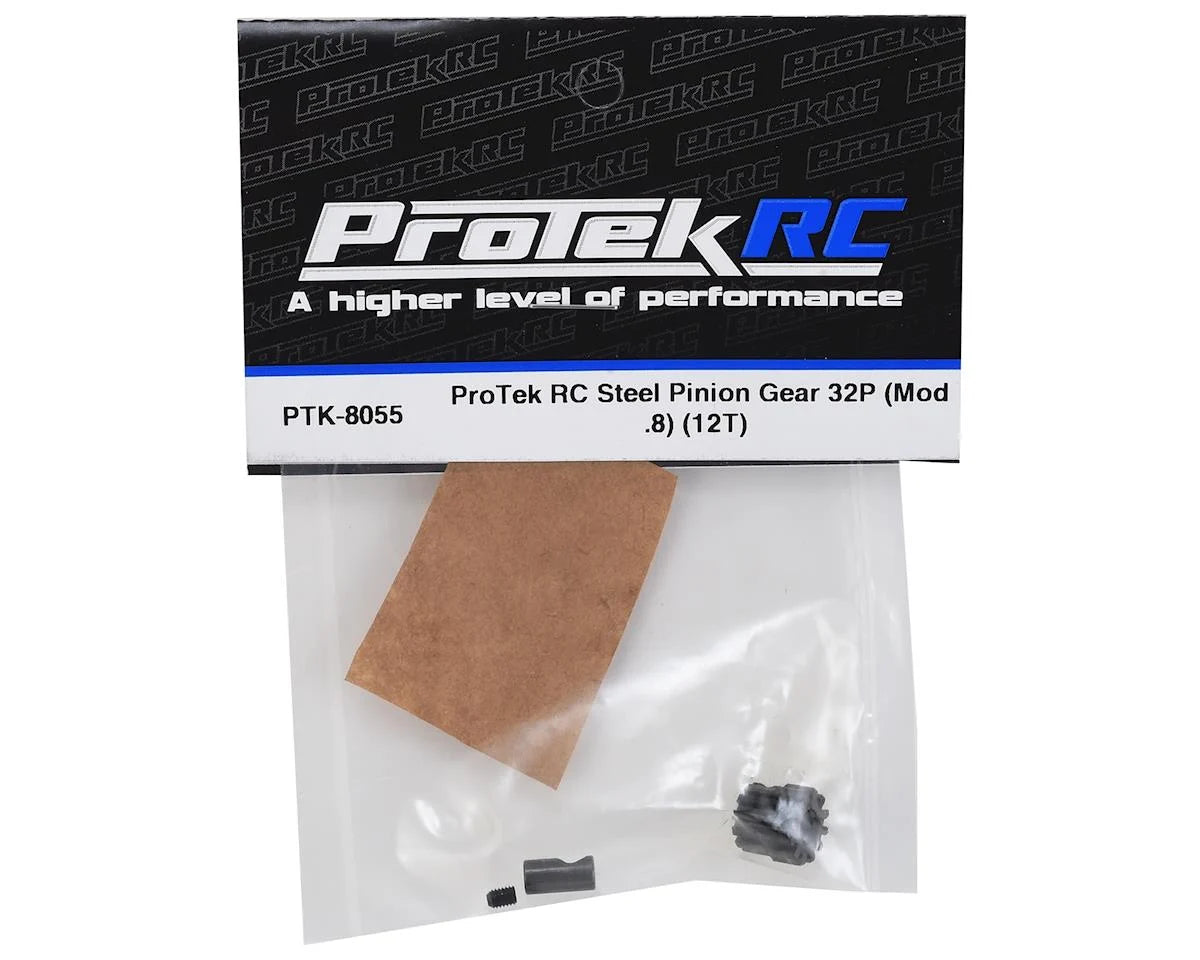 ProTek RC Lightweight Steel 48P Pinion Gear (3.17mm Bore) (12T)