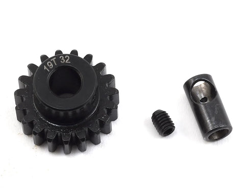 ProTek RC Steel 32P Pinion Gear w/3.17mm Reducer Sleeve (Mod .8) (5mm Bore) (18T)