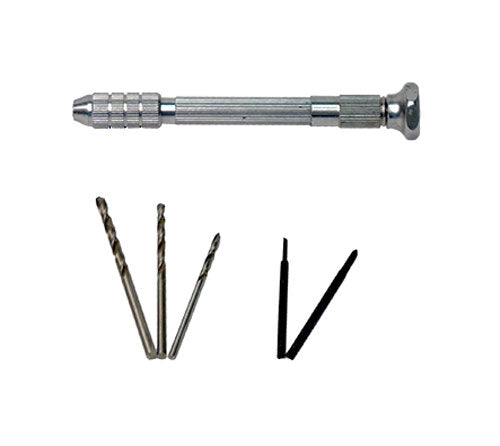 Testors Pin Vise Miniature Drill Set with 5 Bits