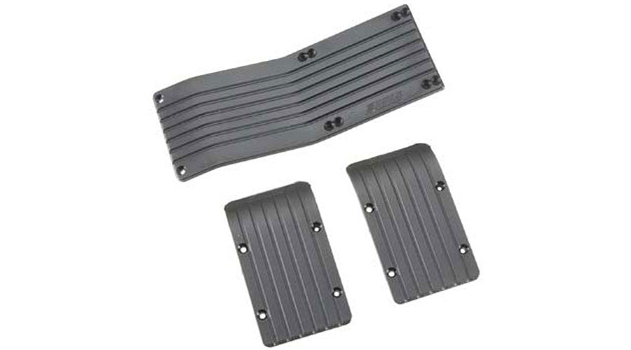 RPM T-Maxx & E-Maxx Three Piece Skid Plate Set-Black