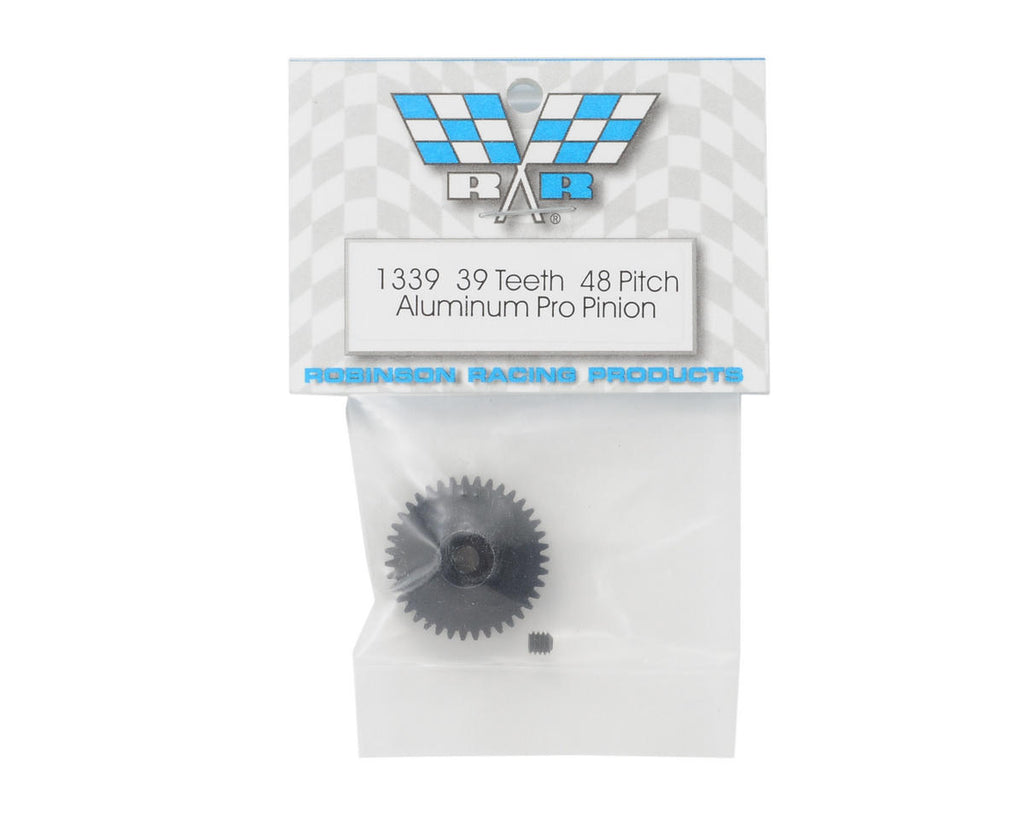 Robinson Racing "Aluminum Pro" 48P Pinion Gear (3.17mm Bore) (39T)  Write a Review