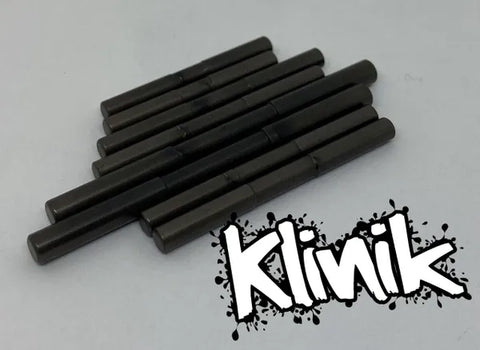 Klinik RC Associated T6.2/B6.2/B6.2D/B6.3/B6.3D DLC Coated Hinge Pin Set
