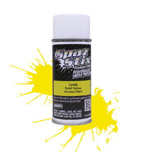 Solid Yellow Aerosol Paint, 3.5oz Can