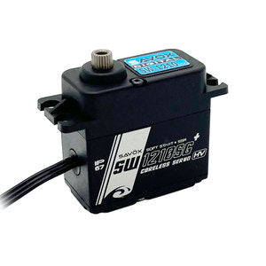 Waterproof High Voltage Coreless Digital Servo with Soft Start .13sec / 444.4 @ 7.4V - Black Edition