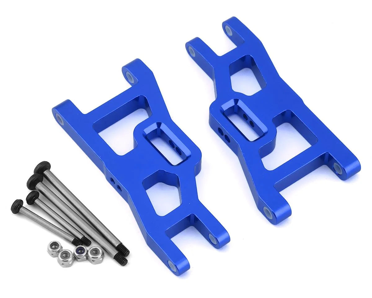 ST Racing Concepts Traxxas Slash Aluminum Heavy Duty Front Suspension Arms w/Locknut Hinge Pins (2) (Blue)