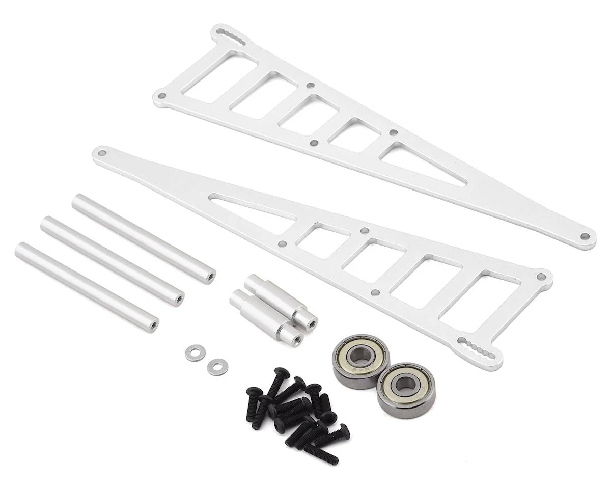 ST Racing Concepts Traxxas Slash Aluminum Adjustable Wheelie Bar Kit (Silver)