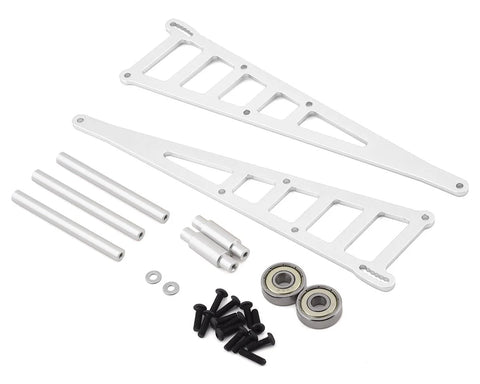 ST Racing Concepts Traxxas Slash Aluminum Adjustable Wheelie Bar Kit (Silver)