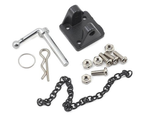 Yeah Racing 1/10 Crawler Scale Adjustable Drop Hitch (for trailer)