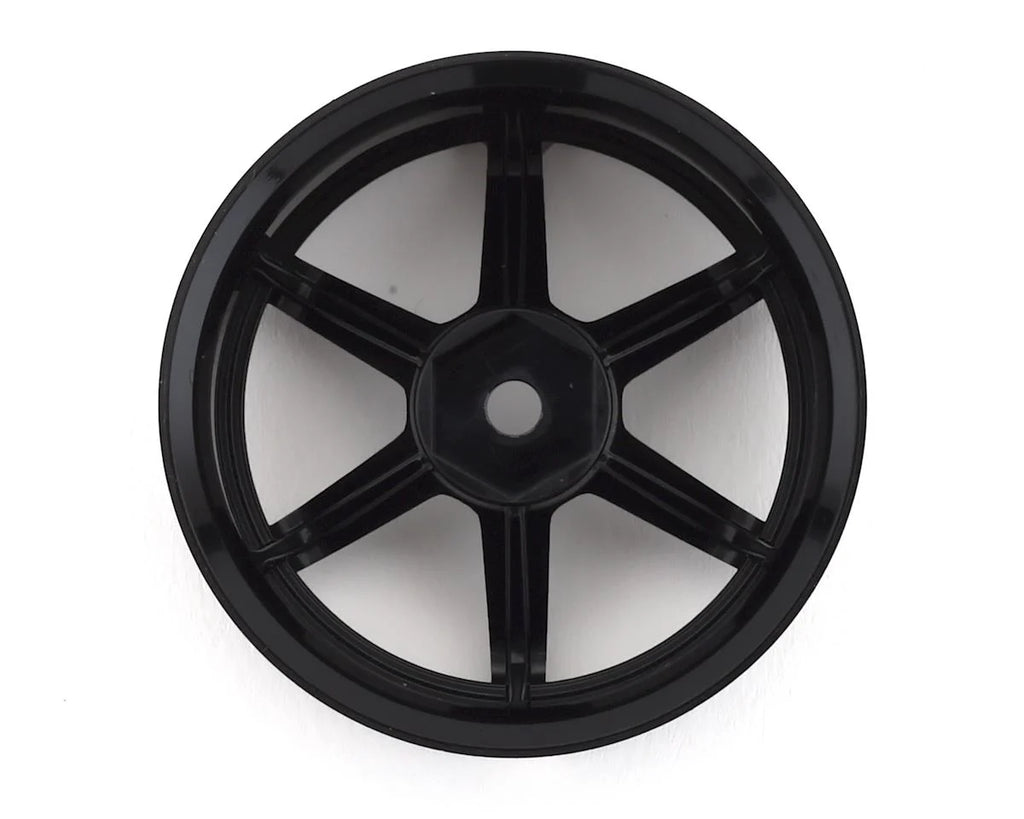 Yokomo 12mm Hex Racing Performer Drift Wheels (Black) (2) (8mm Offset)