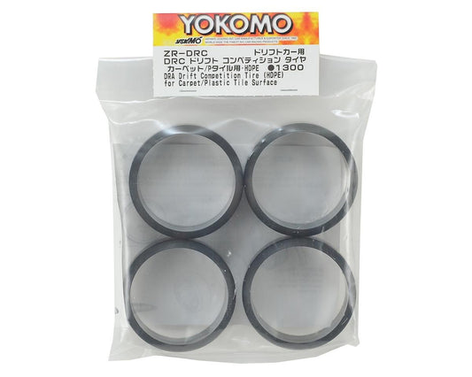 Yokomo DRCA Competition Drift Tire (4) (for Carpet Surface)